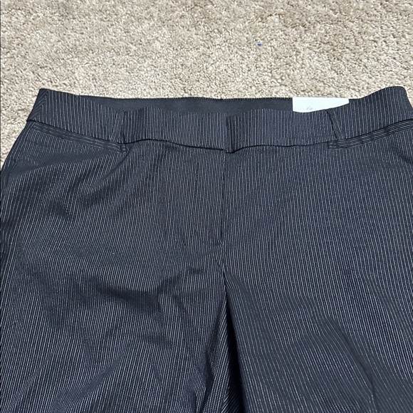 Lane Bryant The Allie Striped Straight Leg Trousers 16R New - Picture 3 of 6